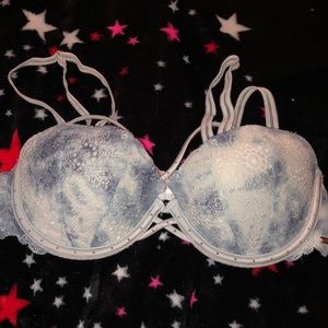 Light blue Pink Bra